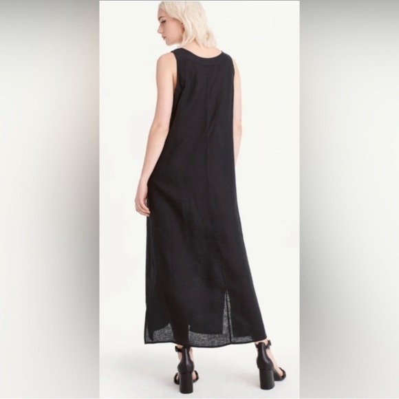 DKNY  Black Sleeveless Maxi Dress - Picture 2 of 4